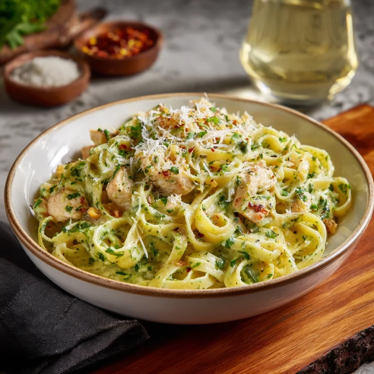 Alfredo and Pesto Pasta