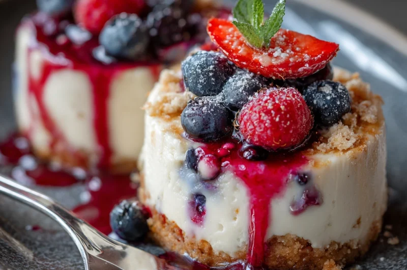 Berry Baked Yogurt Delight