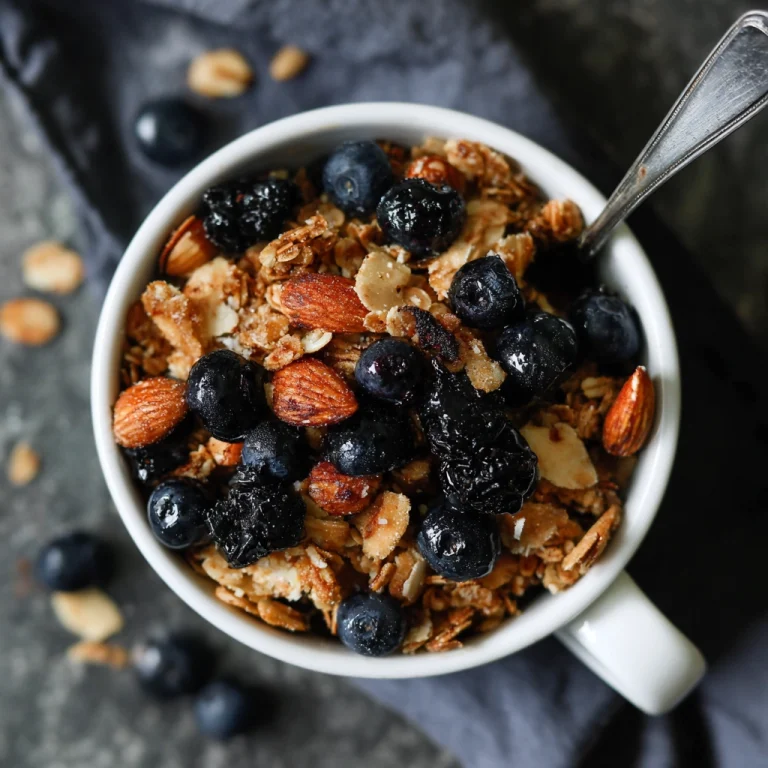 Blueberry Almond Granola