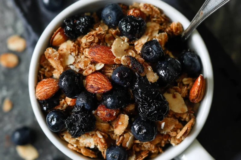 Blueberry Almond Granola: A Crunchy, Nutritious Breakfast You’ll Love