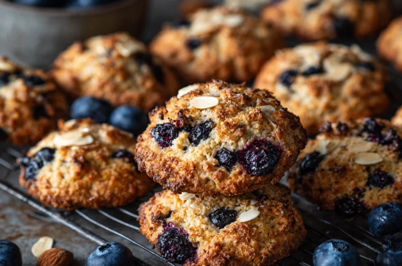 Blueberry Oat Cookies