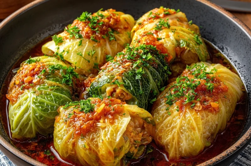 Cabbage Roll Dumplings: Bite-Sized Comfort Food