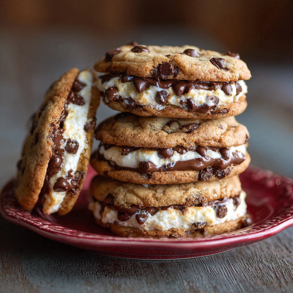 Cheesecake Stuffed Chocolate Chip Cookies