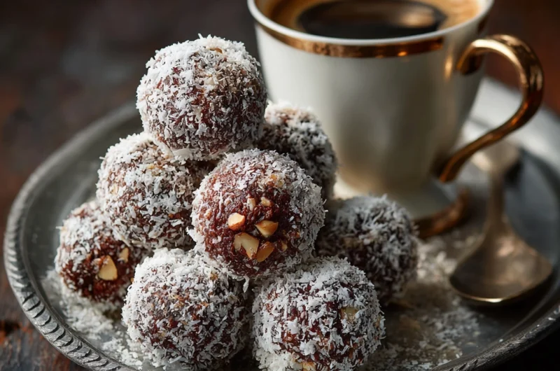 Chocolate Almond Balls: Irresistible, Bite-Sized Treats