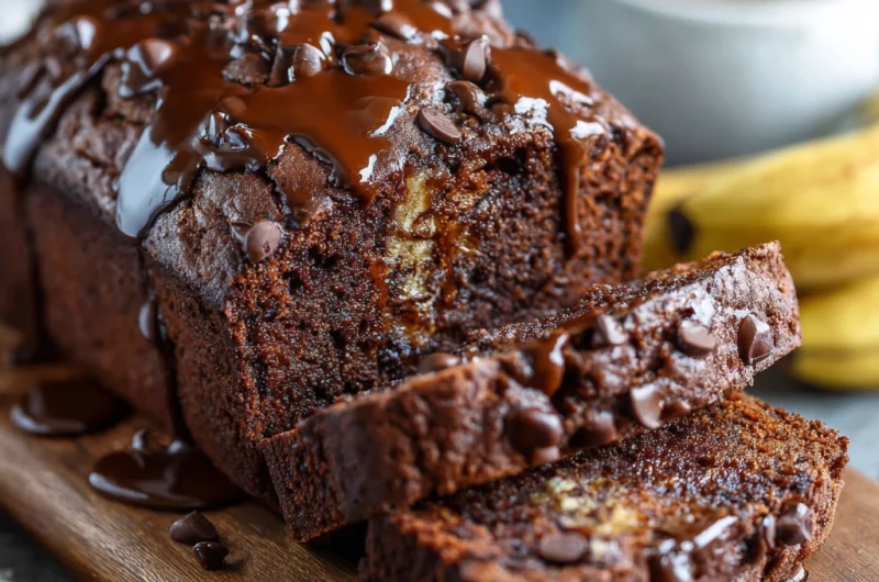 Chocolate Espresso Banana Bread
