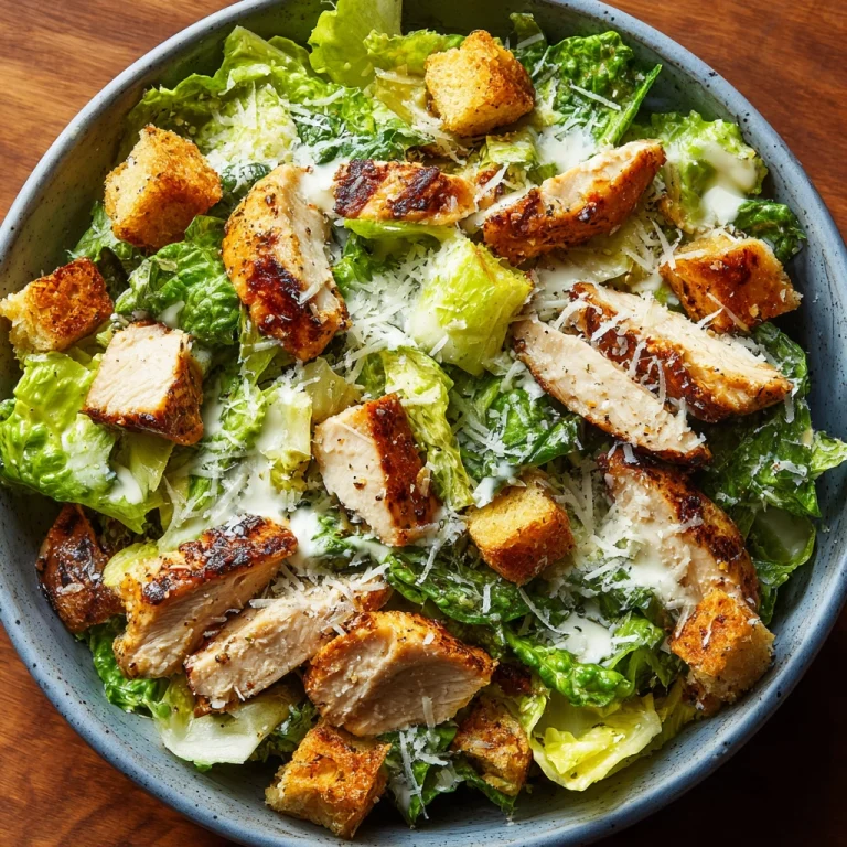 Classic Chicken Caesar Salad
