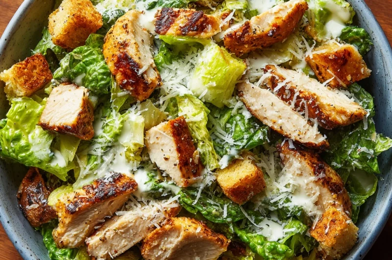Classic Chicken Caesar Salad: Irresistible and Easy Recipe