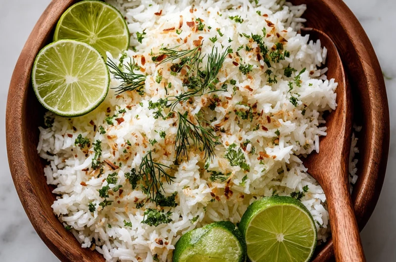 Coconut Lime Rice: A Flavorful, Tropical Side Dish