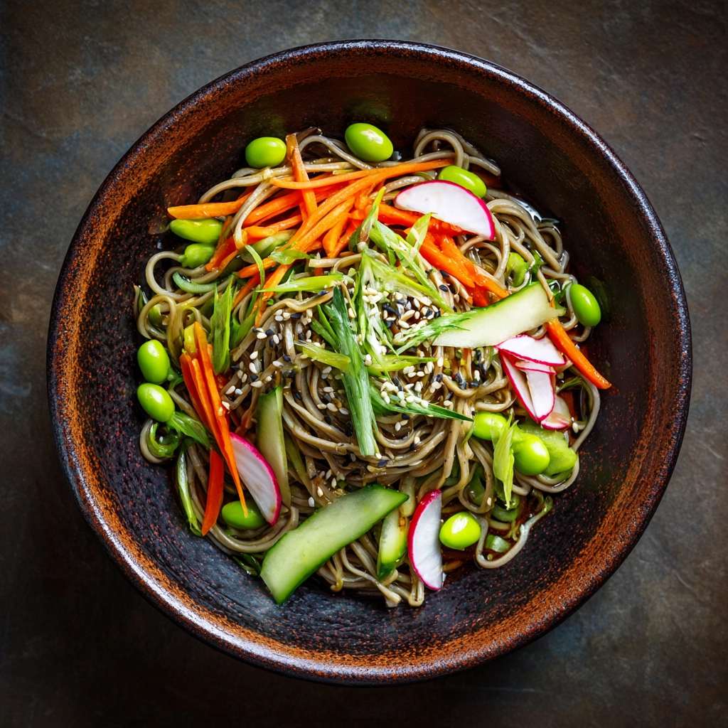 Cold Soba Noodle Salad