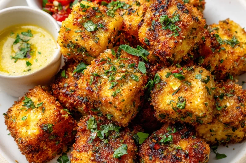 Crispy Baked Tofu with Italian Herbs – A Flavorful Plant-Based Delight