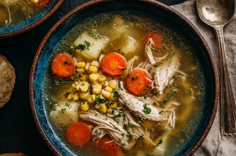 Crockpot Chicken Soup Recipe: Warm, Comforting, and Effortless