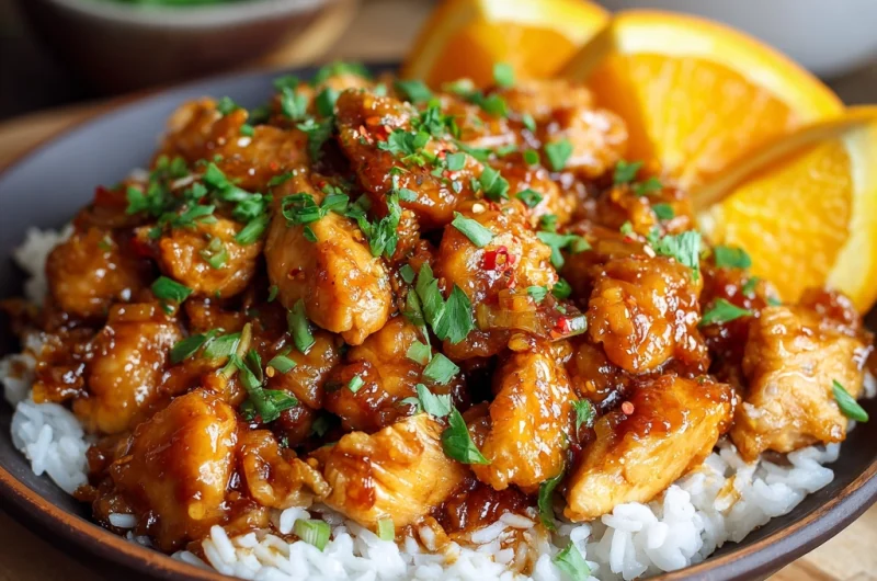 Crockpot Orange Chicken Recipe – Sweet, Savory & Effortlessly Delicious