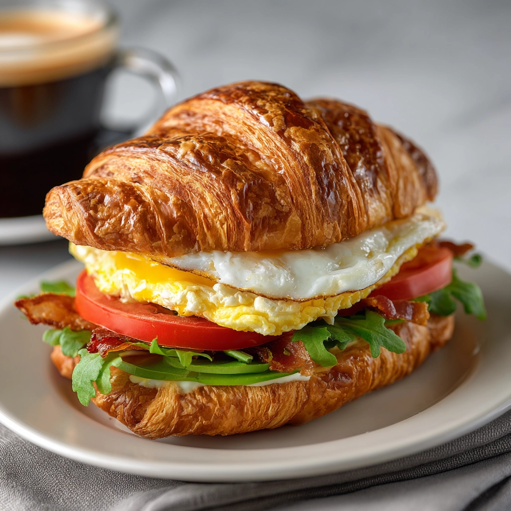 Croissant Breakfast Sandwich