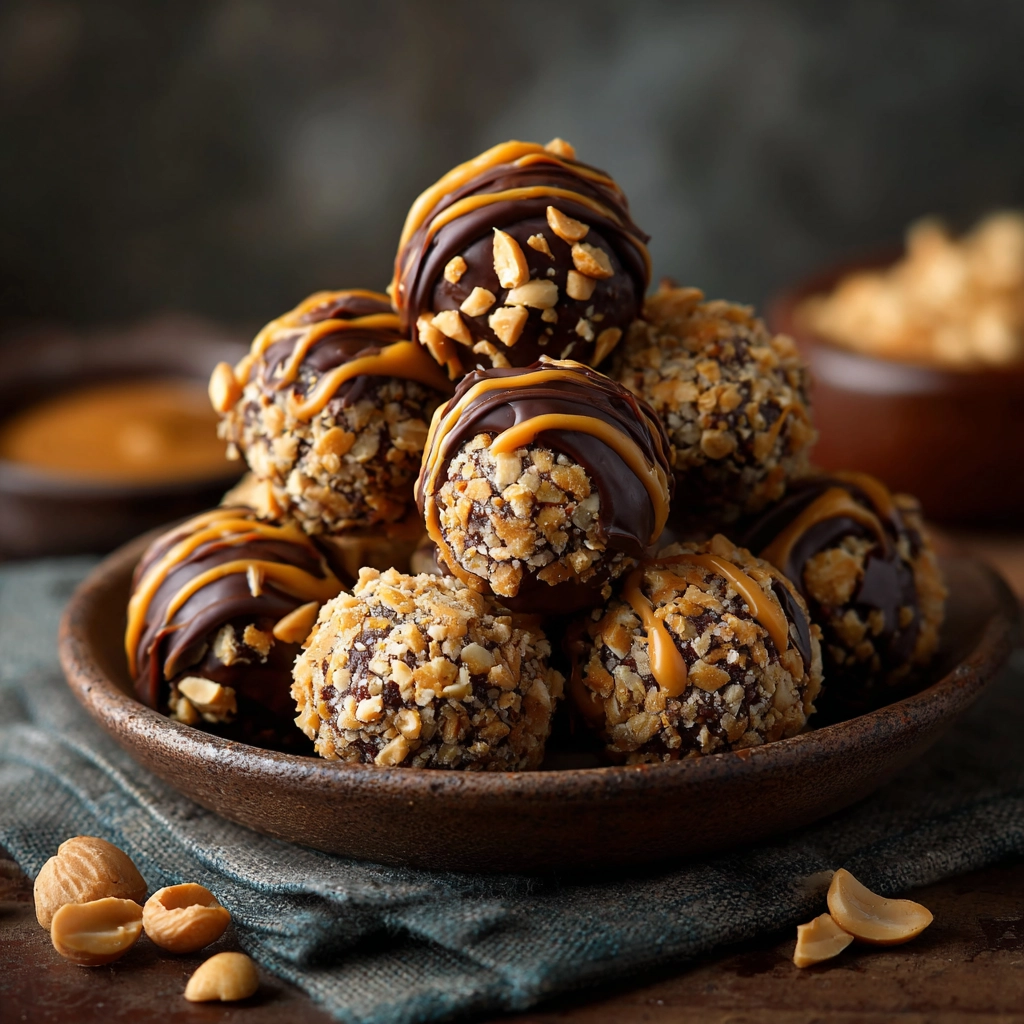 Crunchy Peanut Butter Balls