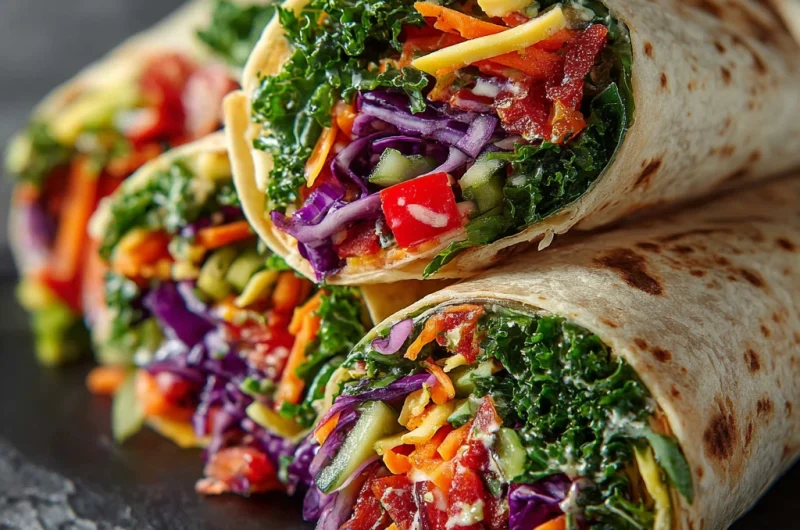 Easy Wraps for Lunch – Quick, Healthy & Delicious