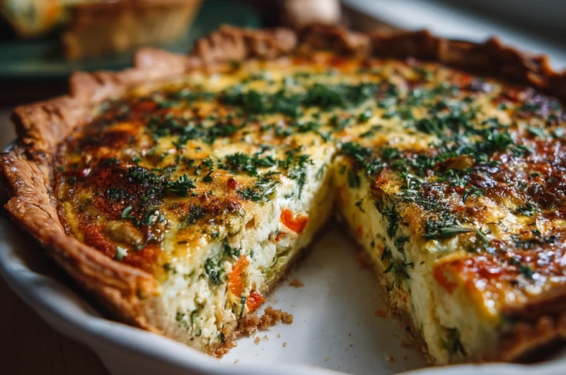 Herb Garden Quiche: A Fresh, Flavorful Brunch Favorite