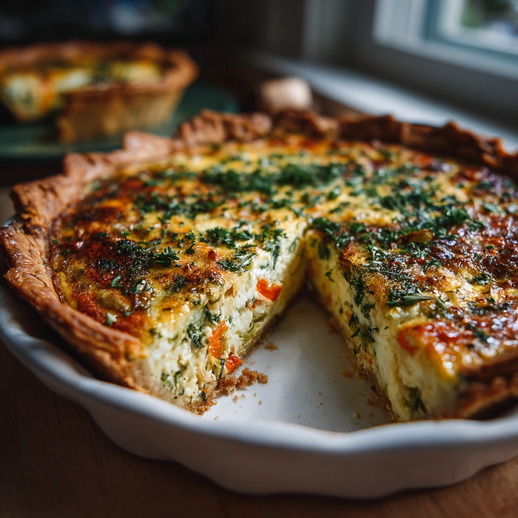 Herb Garden Quiche