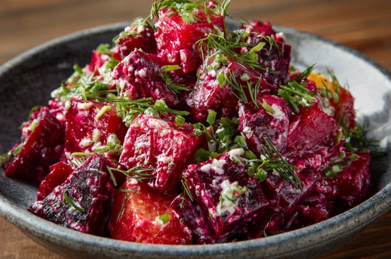 Horseradish Beet Salad: A Flavorful and Vibrant Side Dish