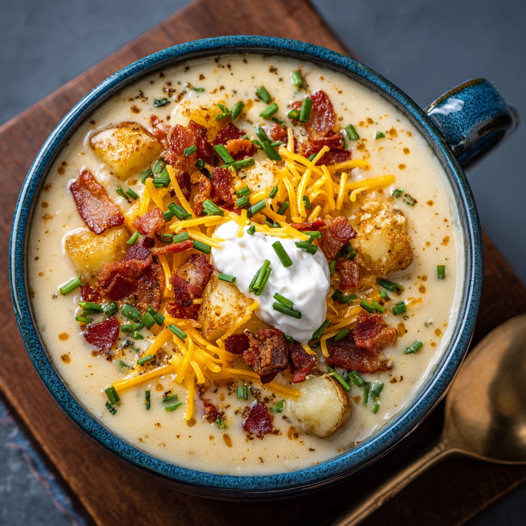 Irresistible Loaded Baked Potato Soup