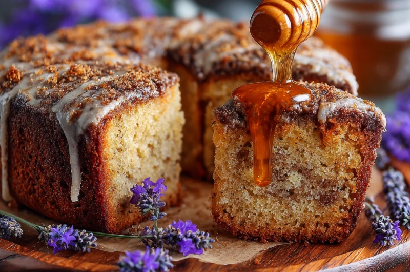 Lavender Honey Coffee Cake: A Floral Twist on a Classic Comfort Bake