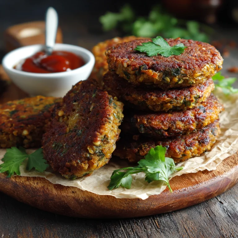 Lentil Patties Recipe