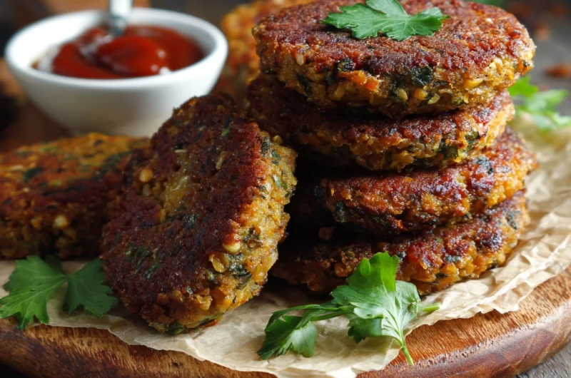Lentil Patties: Healthy, Flavorful, and Protein-Packed