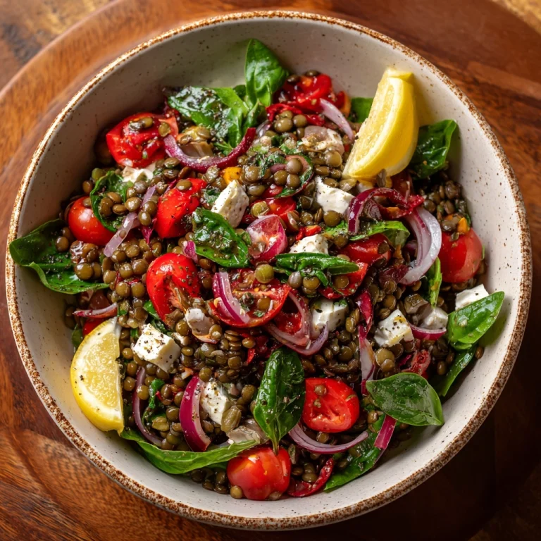 Mediterranean Lentil Salad