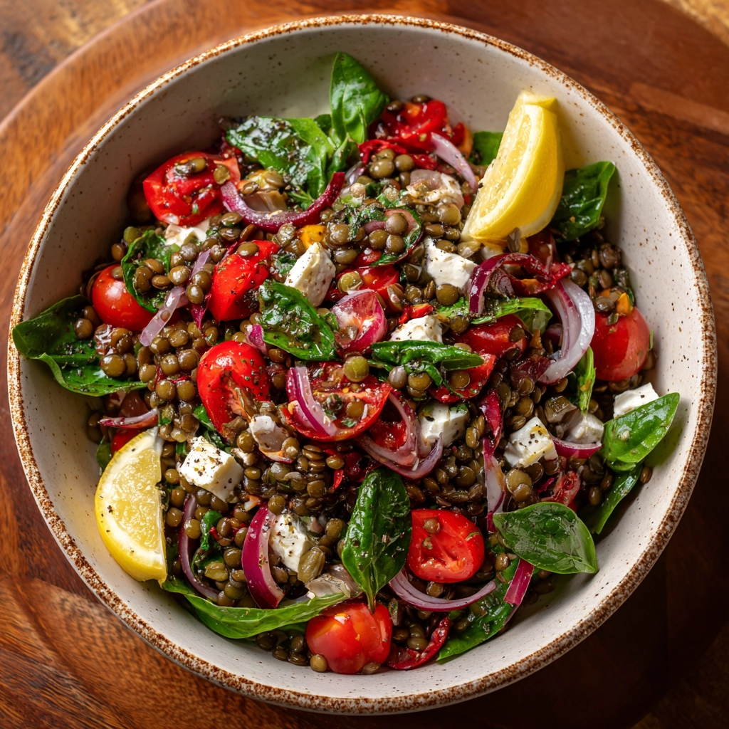 Mediterranean Lentil Salad