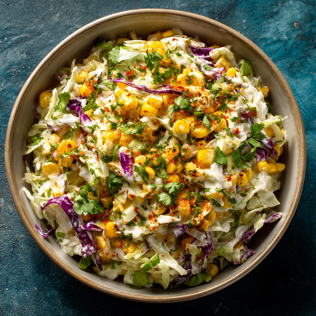 Mexican Corn Coleslaw