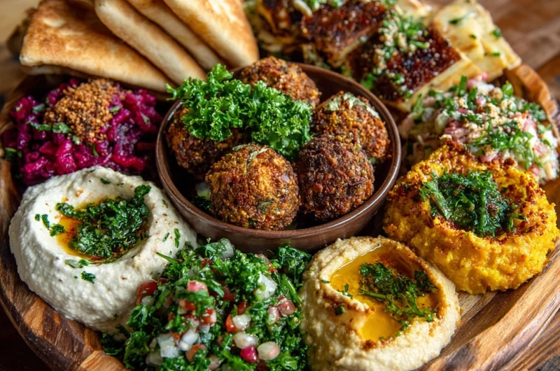 Mezze Platter: A Colorful and Flavorful Mediterranean Feast