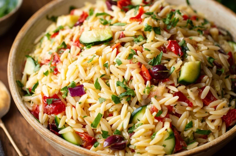 Orzo Pasta Salad: A Fresh, Flavorful, and Easy-to-Make Dish