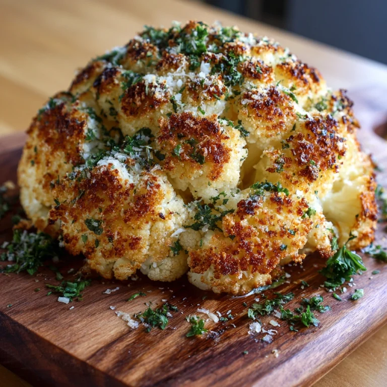 Parmesan Roasted Cauliflower