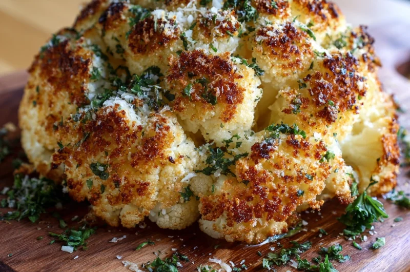 Parmesan Roasted Cauliflower