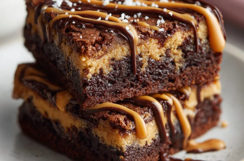 Peanut Butter Brownies Recipe