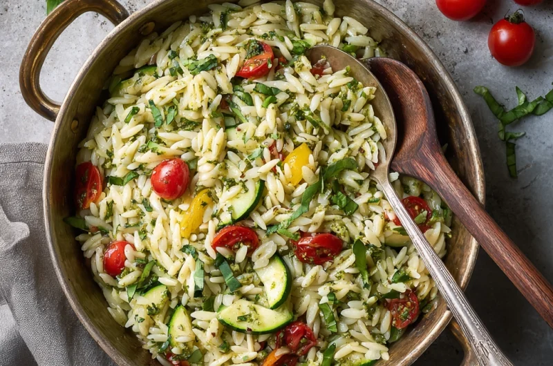 Pesto Orzo Salad: A Fresh, Flavor-Packed, and Easy-to-Make Dish