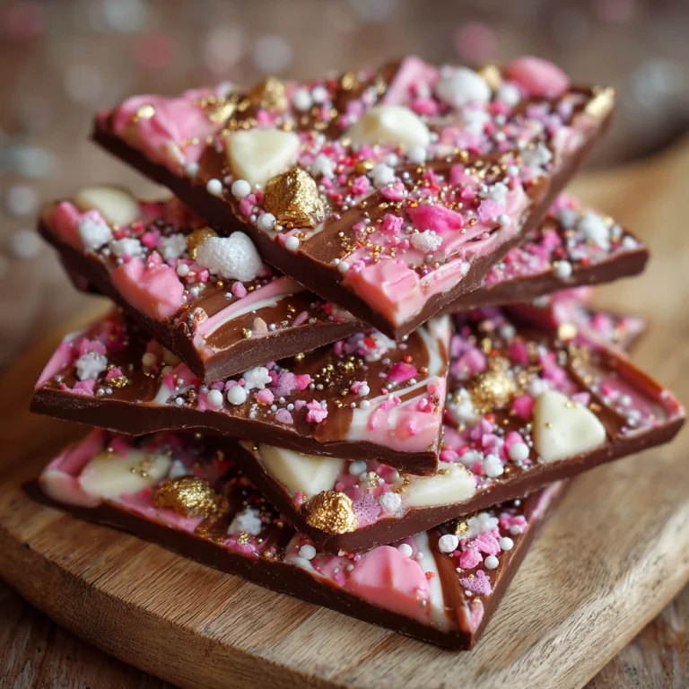 Pink Chocolate Bark