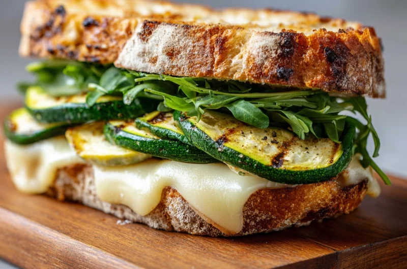 Roasted Zucchini Sandwich: A Healthy & Flavorful Delight