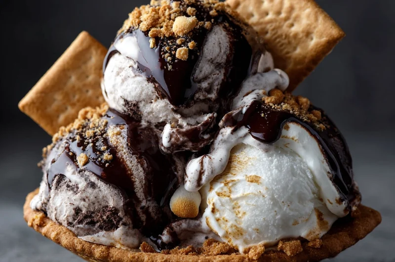 S’mores Ice Cream Recipe: Decadent, Creamy & Irresistible