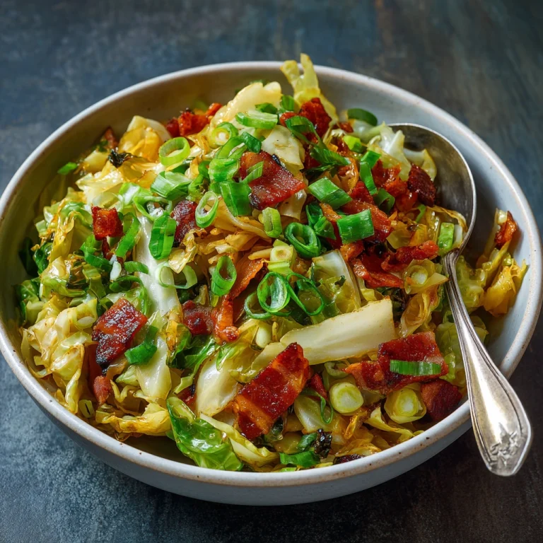 Spiced Asian Cabbage Bacon