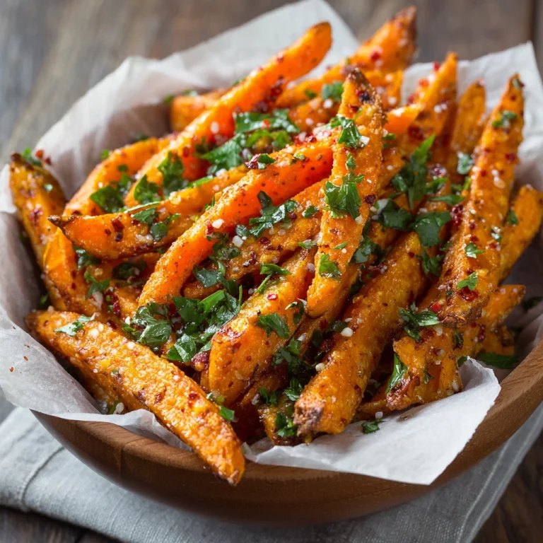 Spicy Sweet Potato Fries