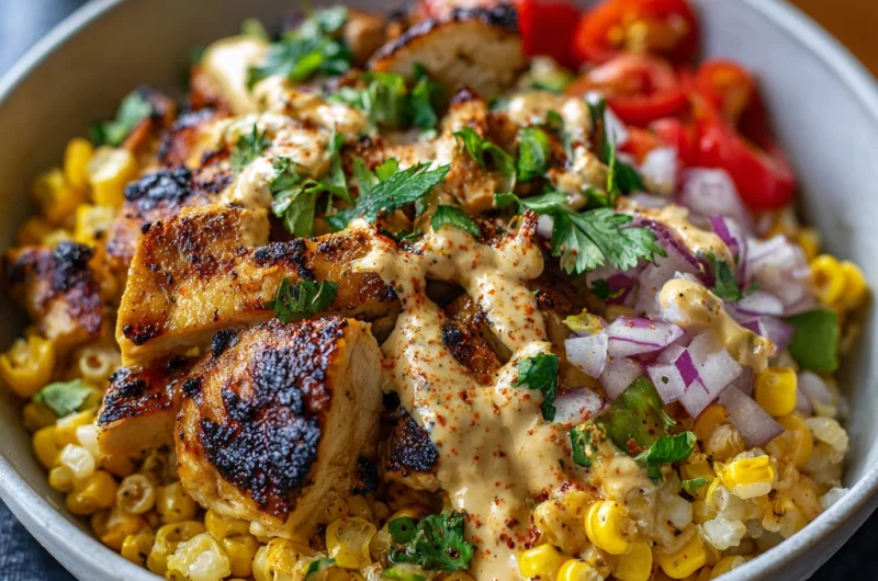 Street Corn Chicken Bowl Recipe: Flavorful, Fresh, and Comforting