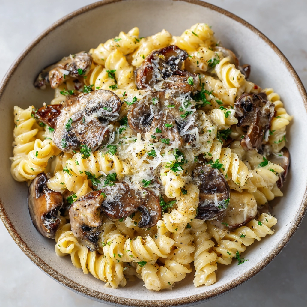 Stroganoff Mushroom Pasta