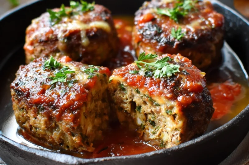 Stuffed Italian Mini Meatloaves Recipe: Flavorful, Savory, and Perfectly Portioned