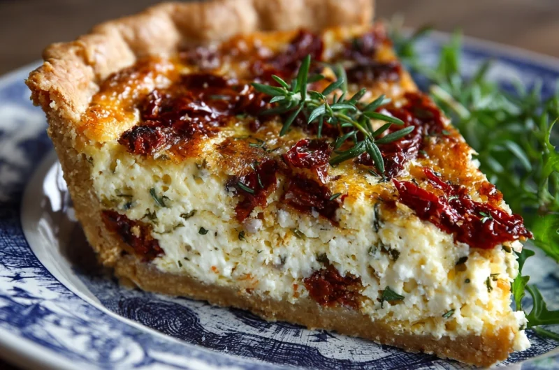 Sun Dried Tomato Quiche
