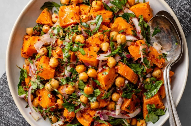Sweet Potato Chickpea Salad: A Flavorful, Healthy, and Satisfying Meal