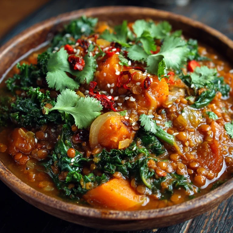 Sweet Potato Lentil Stew