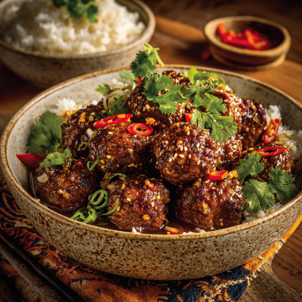 Tangy Asian Meatballs
