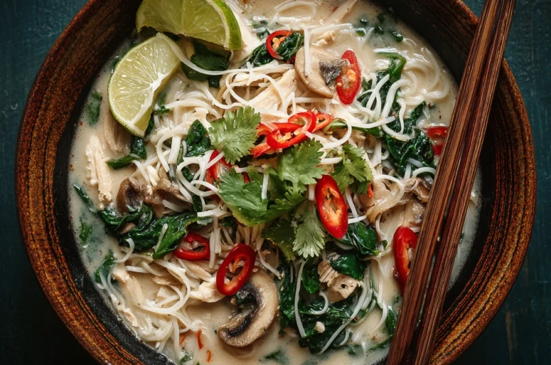 Thai Coconut Noodles: A Creamy, Comforting Taste of Thailand