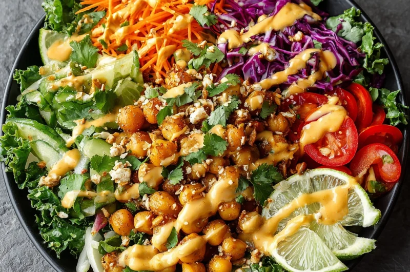 Thai Peanut Chickpea Salad: A Flavorful and Nutritious Meal