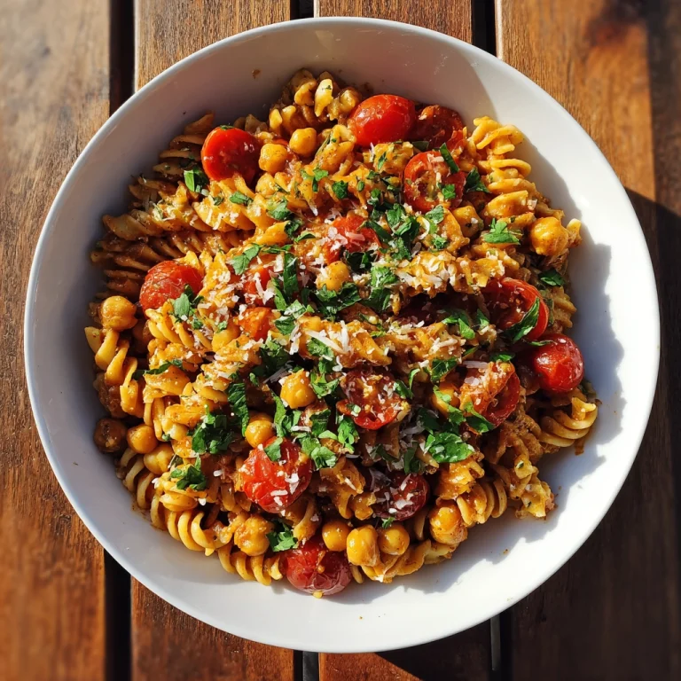 Tomato Chickpea Pasta